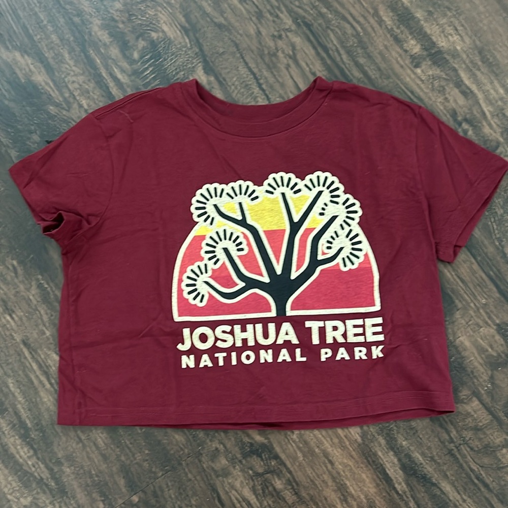 National Park Joshua Tree Crop Top